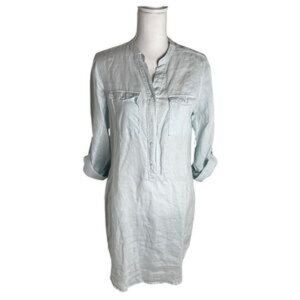 MALVIN I LOVE LINEN Popover Shirt Dress